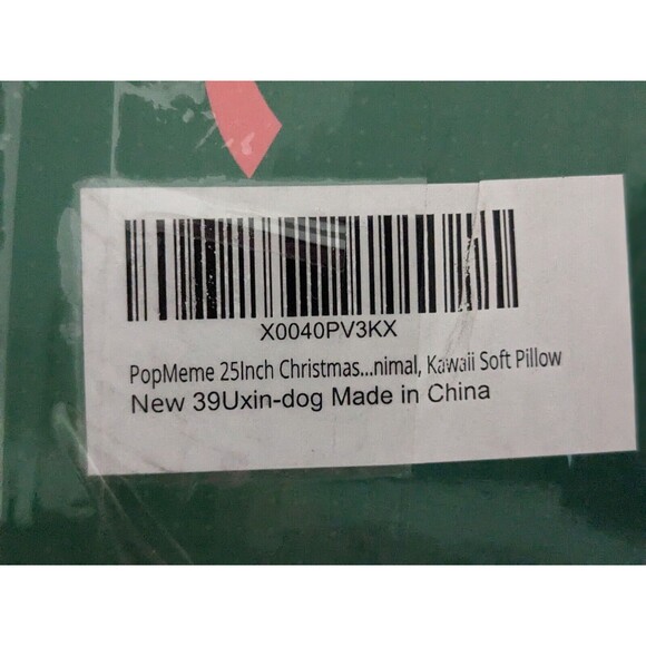 24" Mewaii Stuffed Animal Plush Toy Pillows Rainbow merry christmas Dog Squish - Picture 8 of 8